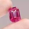 Natural Pink Sapphire Emerald Cut 12-14 Ct Stunning Certified Loose Gemstone