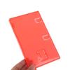1/3/5Pcs For Switch 2 Game Card Case - Transparent Red Cartridge Holder For Switch 2 Games Storage