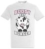 Buddy Not Burger T-Shirt Vegan Vegetarian Animal Welfare Speciesism Food BBQ