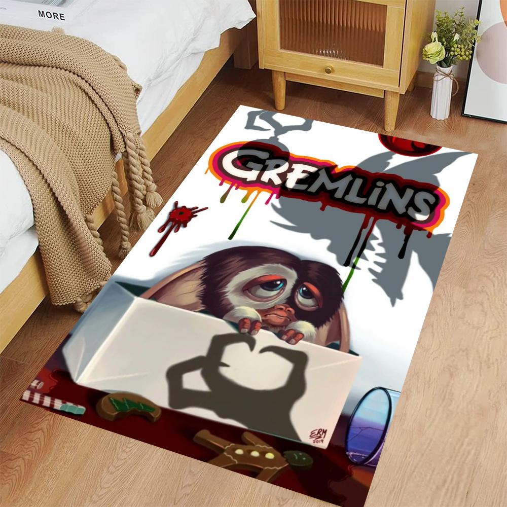 Gremlins Floor Mat Suitable For Playrooms Kitchen Foyer Balcony Antislip Carpet Decorate Offices Perfect Gift For Womenmen