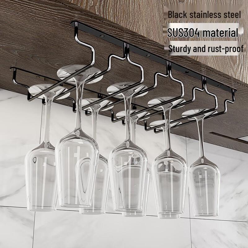 Diboron Edelstahl Hängendes Weinglasregal