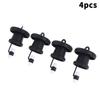 1/2/3/4Pcs Black Fruit Killer Plastic Drosophila Trap Fly Catcher Pest Insect Control For Home Farm Orchard And Vegetable
