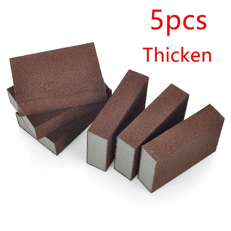 1Roll/10PCS Emery Sponge Magic Wipe Cleaning For Removeing Rust Pan Descaling Clean Rub Kitchen Gadget Bathroom Accessory Dish