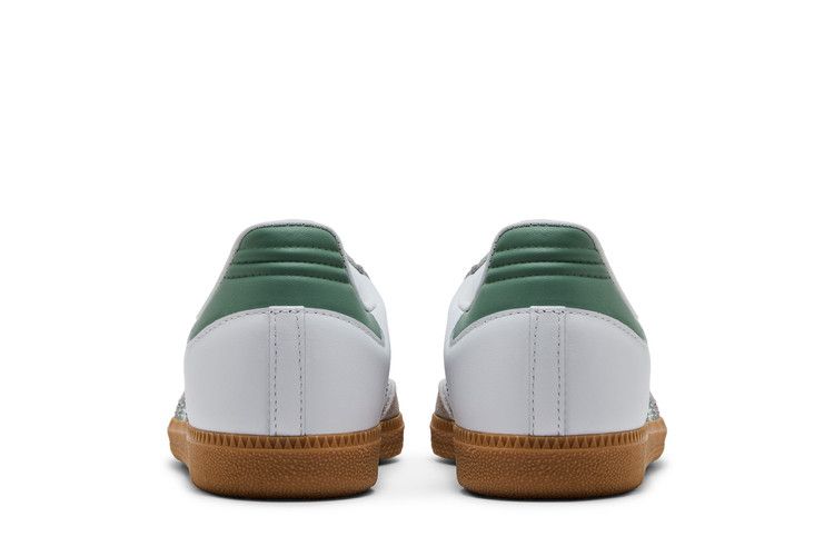 adidas Samba OG Cloud White Silver Green (GS)