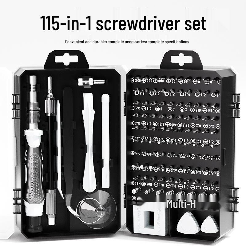 115-in-1 Magnetischer Schraubendreher-Satz Präzisions-Torx-Demontagewerkzeuge