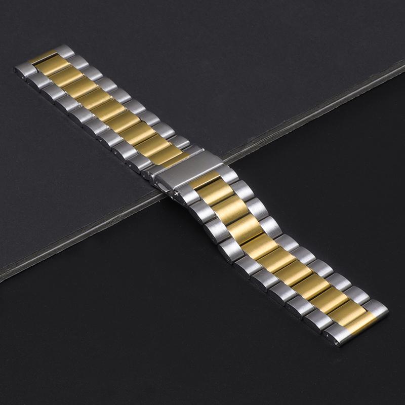 Classic 22mm 20mm 18mm Metal Strap for Samsung Galaxy Watch 46mm/3/Gear S3/Huawei Watch GT 2/3 Pro Stainless Steel band for Amazfit GTR
