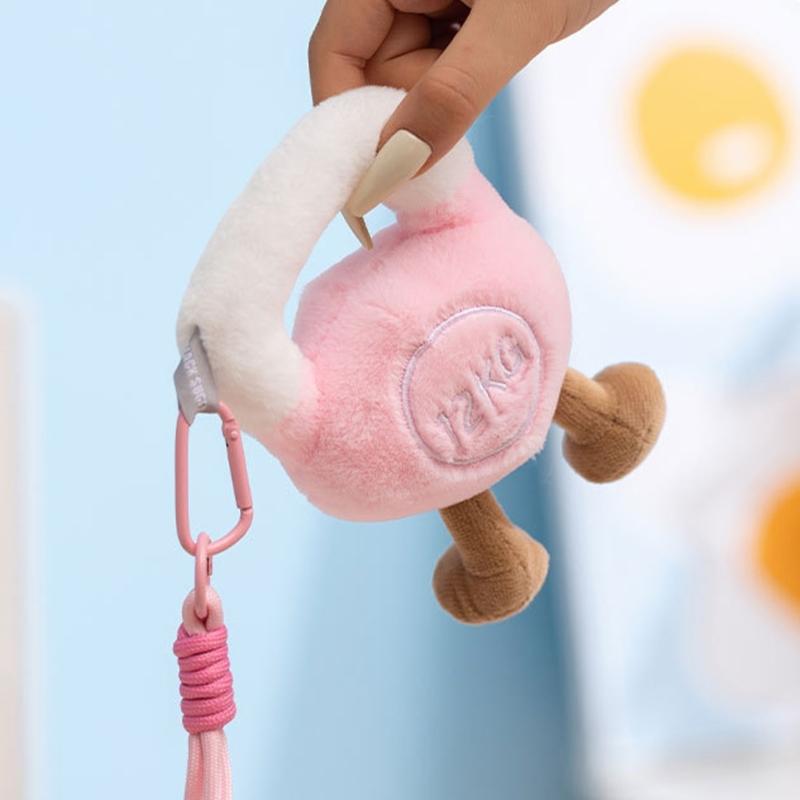 Dumbbell Kettlebell Barbell Plush Pendant Mini Gym Charm Soft Floppy Toy Desk Accessories Safe Kids Play Companion