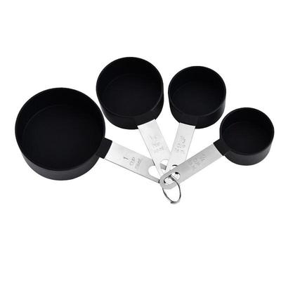 Ru Han 4-teiliges Edelstahl-Messlöffel-Set zum Backen