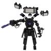 Skibidi Toilet Building Blocks Zombie Skibidi Toilet Logo The Audio Man And Camera Titan Man Building Block DIY Bricks Toys