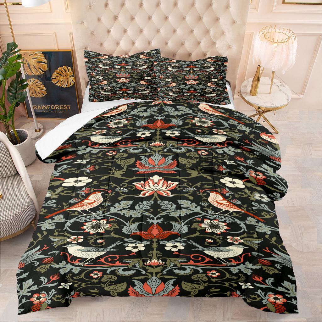 Bedding and Home Textile Three-piece Set of Fat Quilt Covers