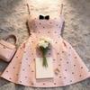 Miu Miu Pink Satin Dress With Backless Design For Summer 2026 Style