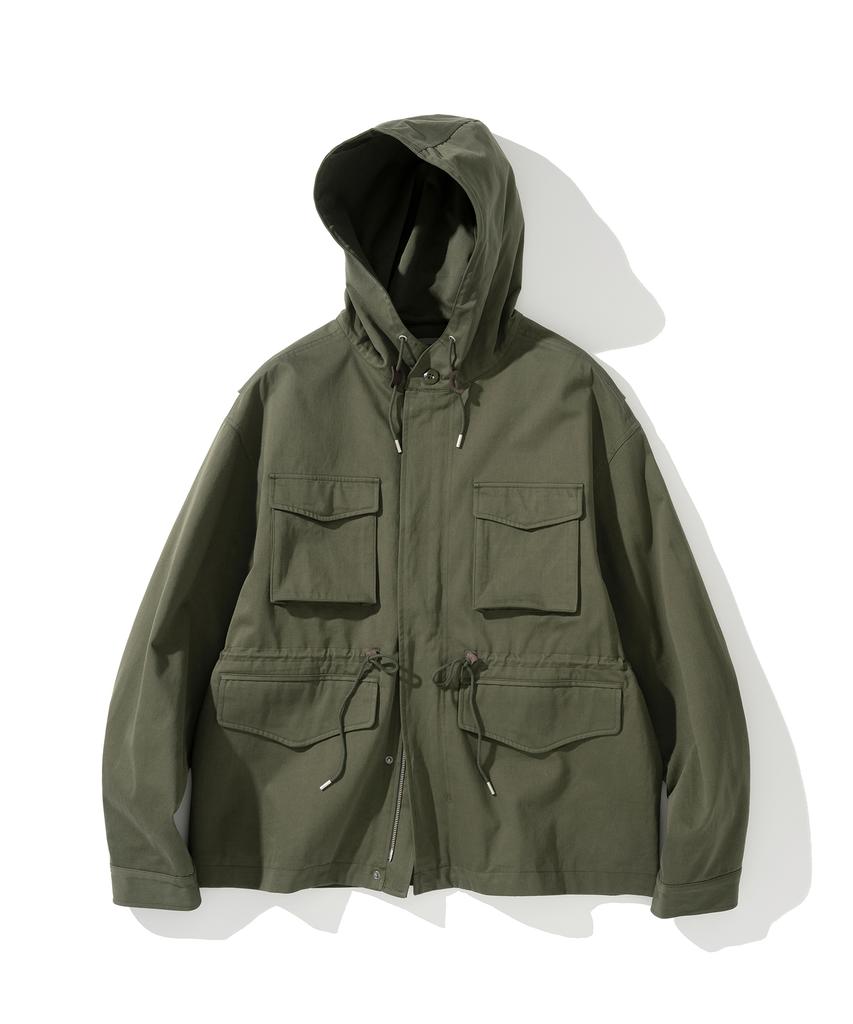 Uniform Bridge M65 Military Hood Jacket Olive