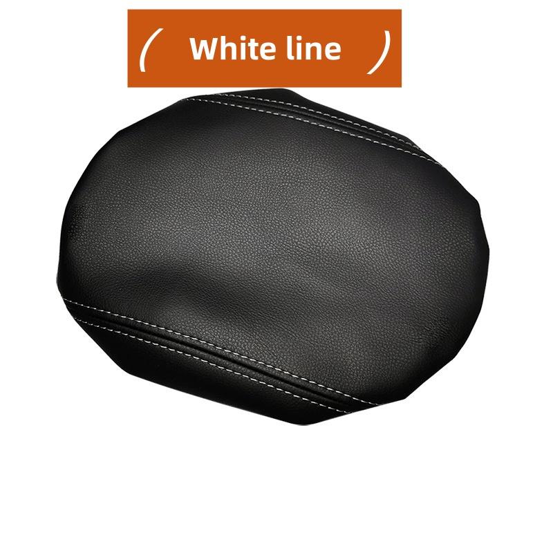 Gloves Car Black Microfiber Leather Armrest cover Breathable Auto Interior For 2010-2012 Volkswagen Golf 6 Door Armrest Cover