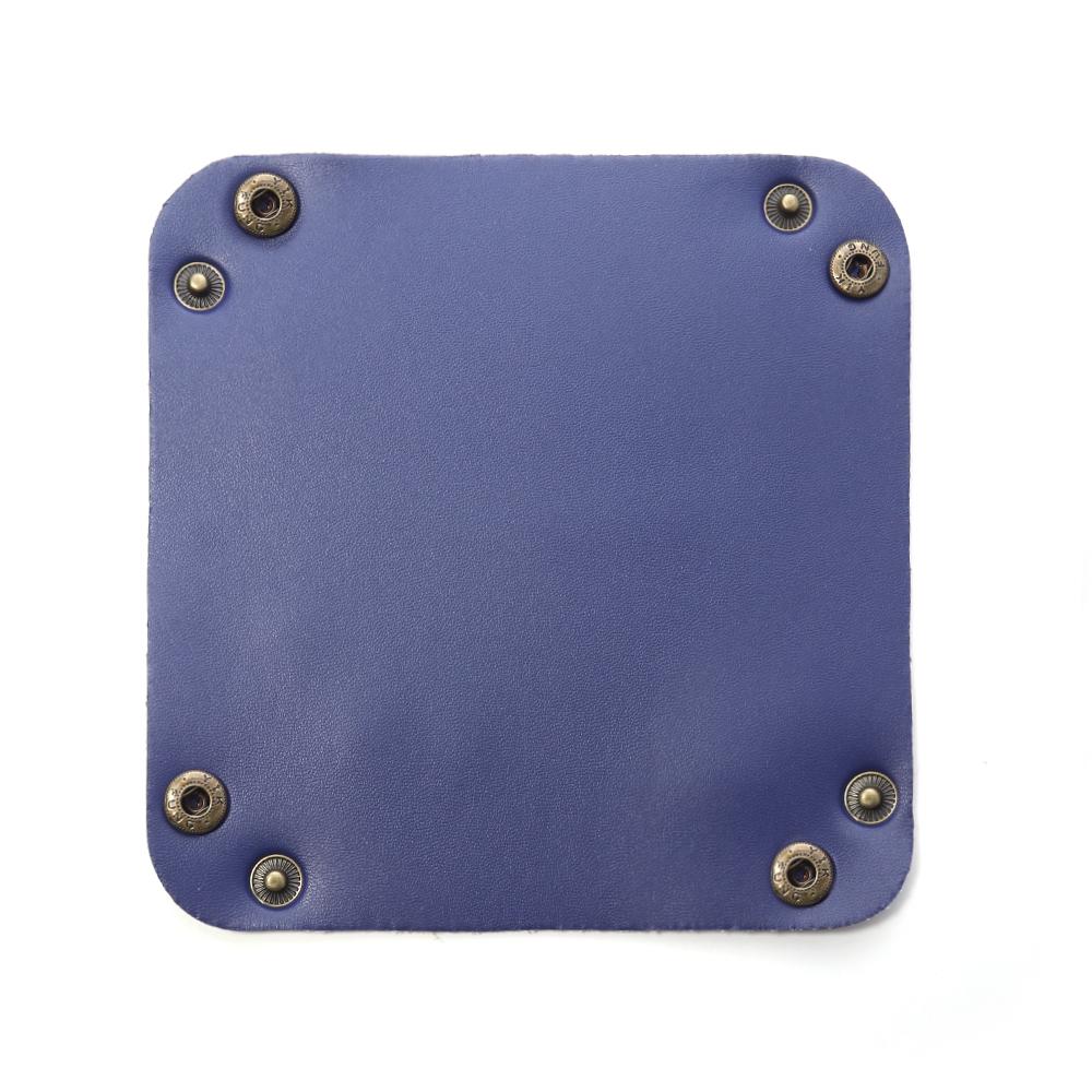 

Nordic Style PU Leather Storage Tray Colorful Square Foldable Storage Box Jewelry Key Coin Desk Top Organizer Home Decoration