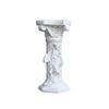 Outdoor Column Elegant Roman Style Resin Pedestal Plant Stand Weather Proof for
