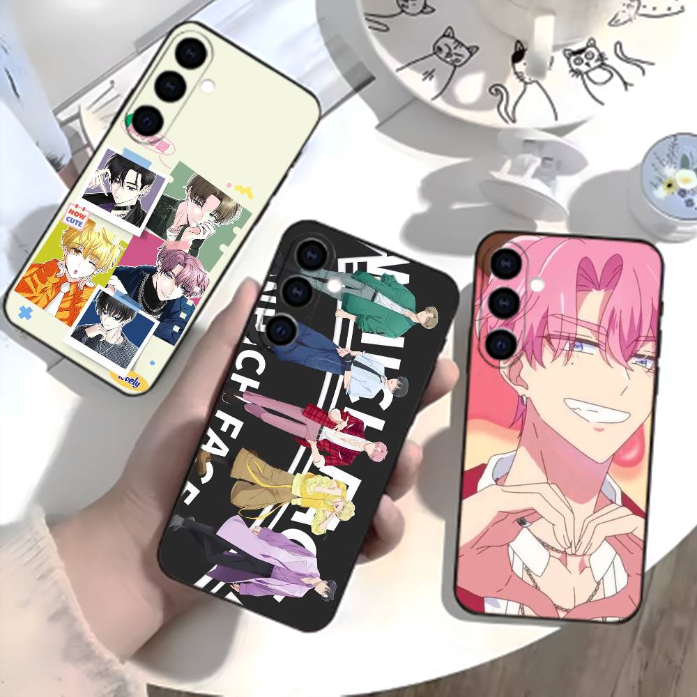 Tamon's B-Side Phone Case For Samsung Galaxy A73,A72,A71,A70,A52,A51 Others Soft Black Cover