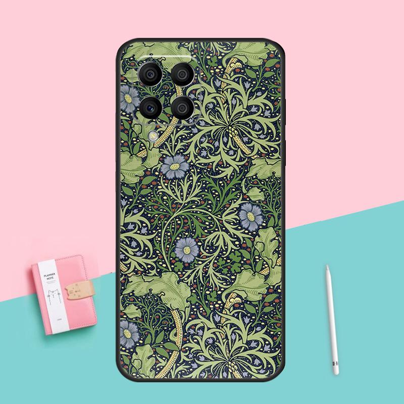 William Morris For Samsung Galaxy M53 M33 M32 M16 M06 M12 M55 M15 M35 M14 M34 M54 M11 M21 M31 M13 M52 Case