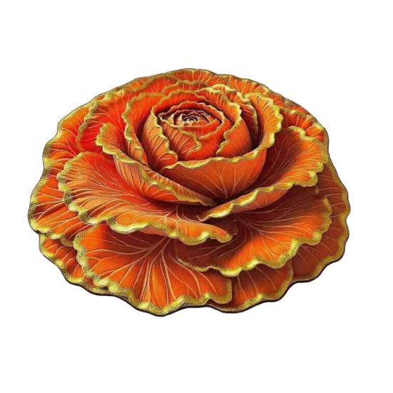 3D Floral Floor Rug Realistic Flower Pattern Floor Mat Non-Slip Absorbent Bathroom Rug for Living Room Bedroom Entrance Kitchen