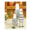 YISHUI Chicken Figurine Scandinavian Goods Cute Chicken Interior Decoration Wooden Set of 3 HP0115
