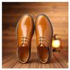 Plus Size Classic Oxfords Retro Dress Shoes Casual Business Social Comfortable N Slip Fashi Lace-Up Leather Shoes Male