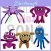 Bonecas e peluches – Peluches - caráteres de filmes e desenhos animados
