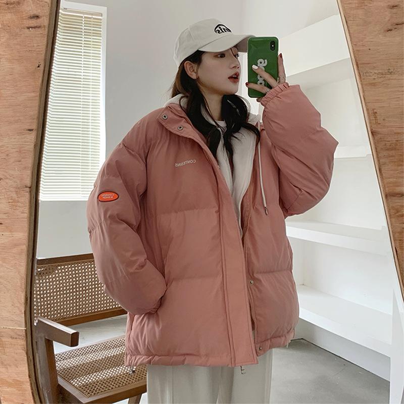 Internet Celebrity Explosion Cotton-padded Jacket Down Cotton Short Women's Cotton-padded Clothing Winter New Small Loose