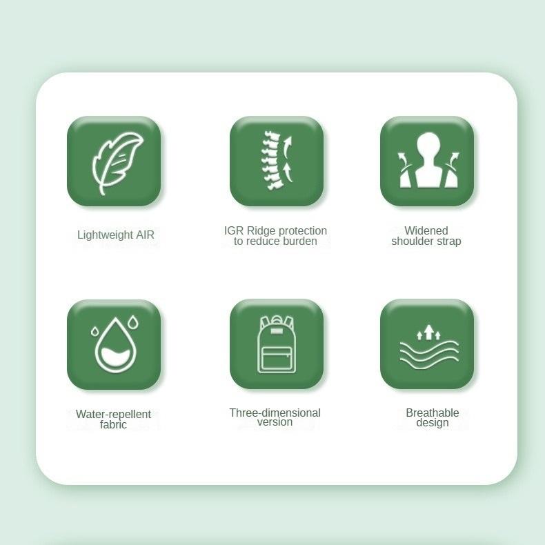 Kindergarten Schoolbag 3-6 Years Old Boys and Girls Lightweight Backpack