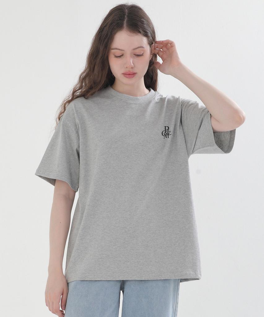 POLYGRAM Logo Polygram 16-Count Cotton Oversized Short Sleeve T-Shirt [3 Colors]