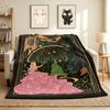 Fantasy World Flannel Blanket Throw Blanket Soft Warm Sofa Bed Camping Home Decor Unique Christmas Gift C9211863