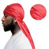 Imitation Seide Borte Langer Schwanz Piratenhut & Radfahren Durag