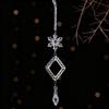 1pc Decorative Crystal Pendants Christmas Tree Ornaments  Window Decoration