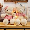 Creative Fresh Bear Doll Teddy Bear Plush Toy Couple Big Bear Doll Girl Gift Pressing Doll