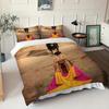 Customize 3pcs Duvet Cover Set Featuring a Spanish Bullfighting Scene - Perfect for Bedroom Decor for Christmas, Easter, Eid Al-