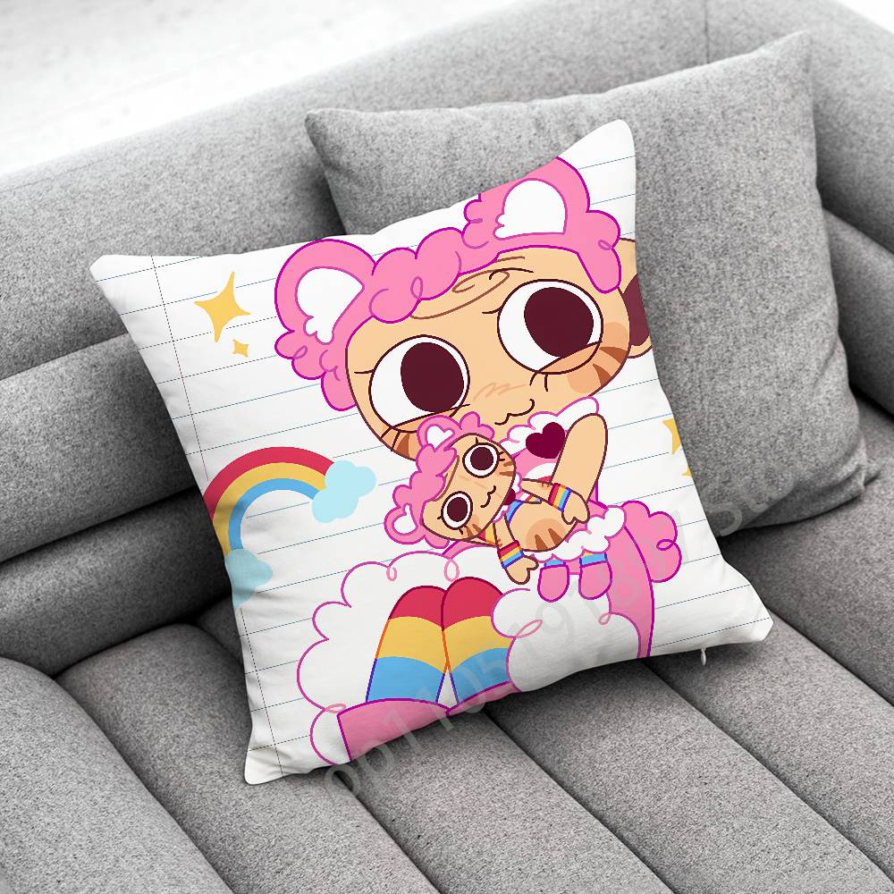 

Чохол на декоративну подушку D-Dandys W-World Goob Bassie Astro для 50x50см 30x30см 55x55см 45x45см 40x40см Квадратний чохол на подушку для ліжка 45cmx45cm