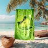 Grinch Beach Towel Outdoor Camping Beach Towel for Vacation Swim Outdoor Pool Absorbent Bath Towel