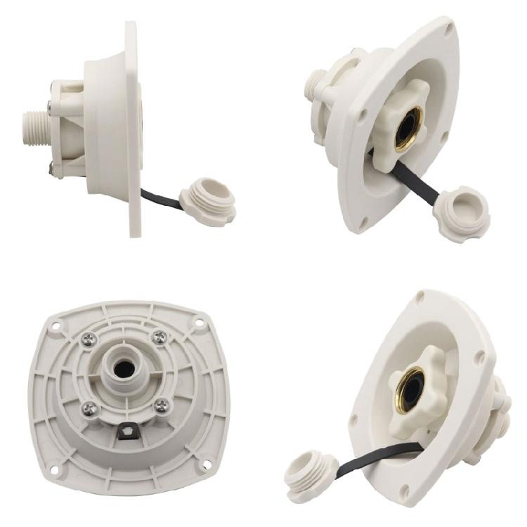 Leak Proof Motorhome Water Inlet Quick Connection Kit Anti Backflow Design UV Resistant PP Material For Campers Boats