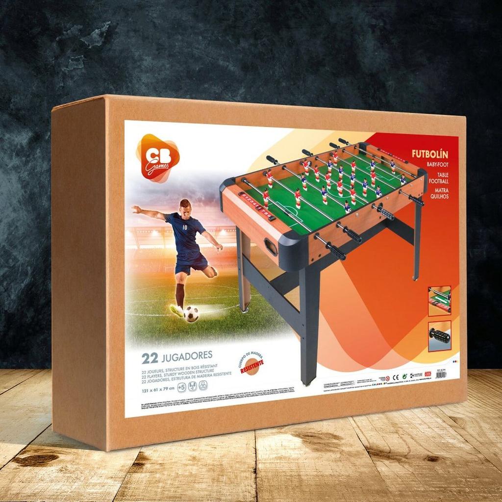 Table Football Colorbaby 121 X 79 X 61 Cm
