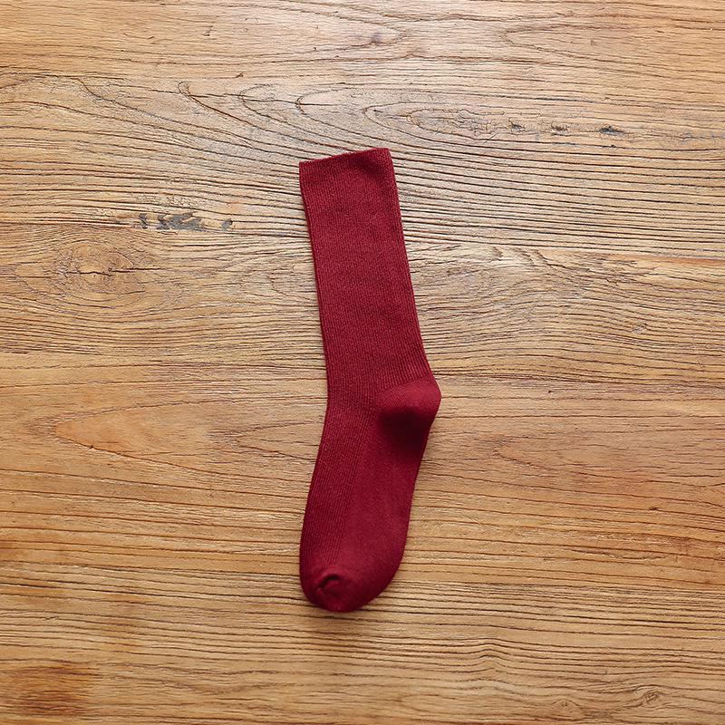 

Ankola Women s Red Sox Ribbed Mid-Calf Combed Cotton Socks - Sweat-Absorbent, Boneless, Scrunch, Thin, Black. One Size