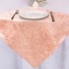 Modern Fancy Square Polyester Napkin Fabric Western-Style European Red Hotel Wedding Cup Cloth Placemat Cloth