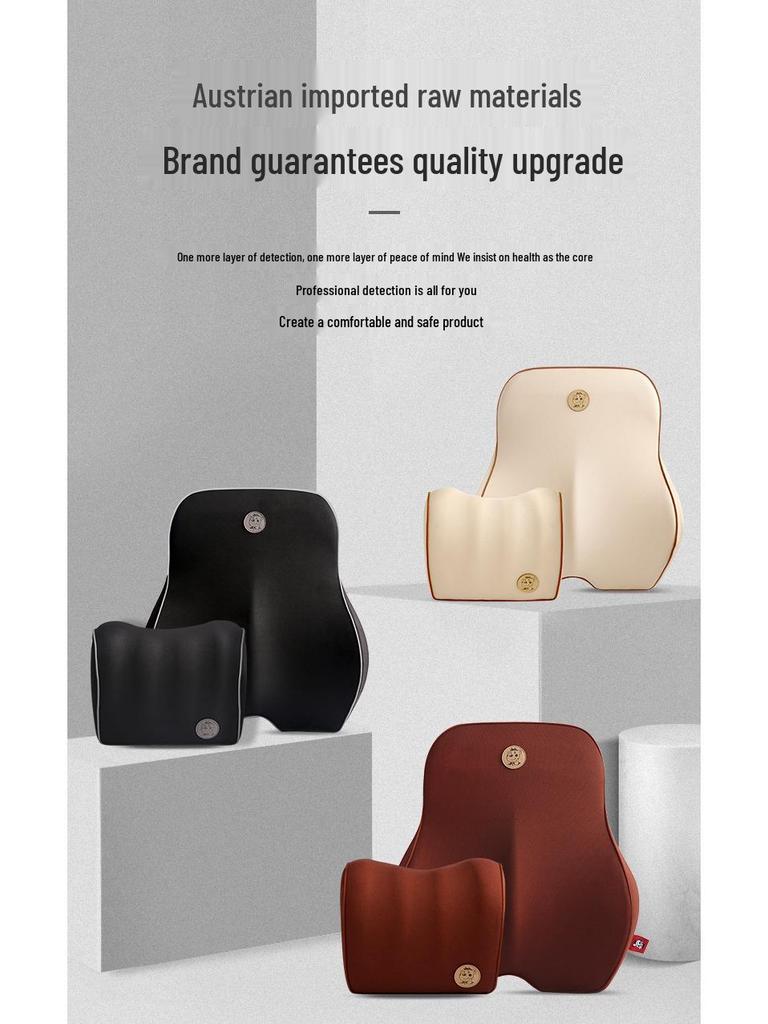 Memory Foam Lumbar Support Cushion for Car Seats