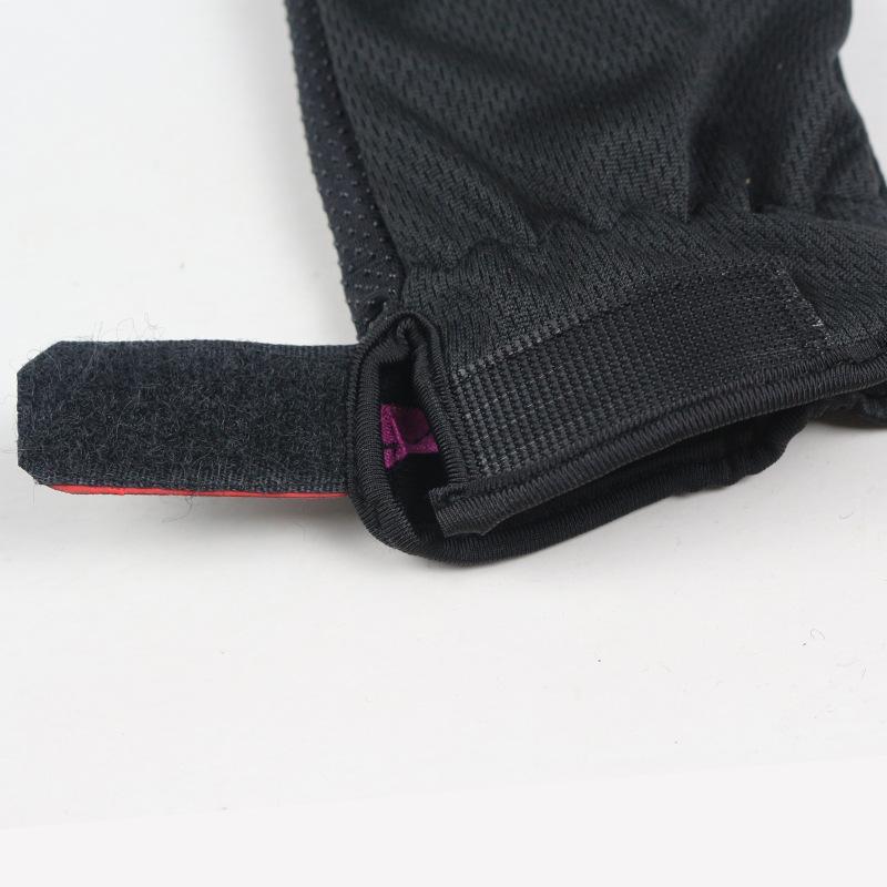 Summer Fishing Sunscreen Gloves Men Breathable Net Design Non-slip Electric Vehicle Bicycle Non-slip Dew Three-finger Touch Screen