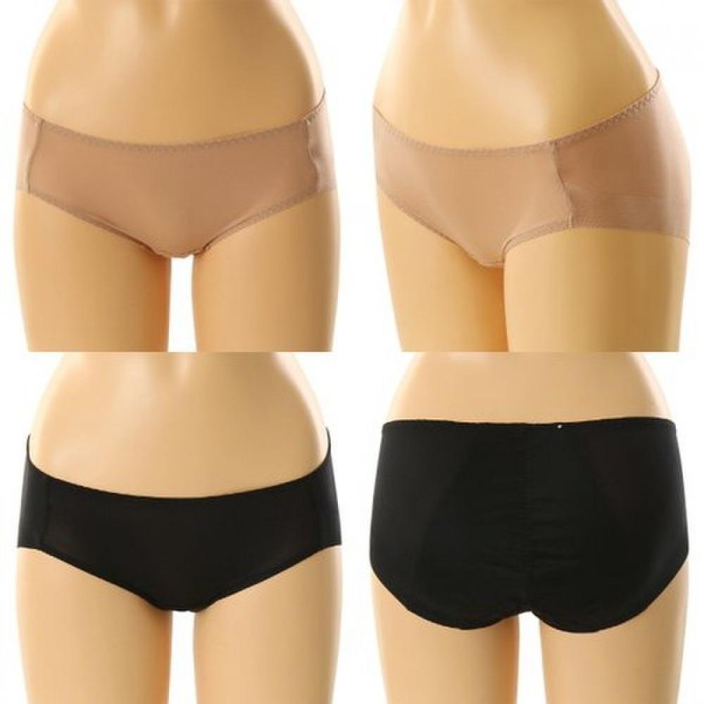 Venus Basic Hygiene Panty 2 Pack Vpt6839h black/black/90