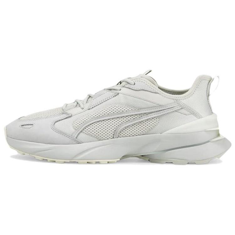 PUMA Pwrframe Op-1 Lth Athleisure Casual Sports Shoe Unisex Gray Men s 384032-01 EU 36
