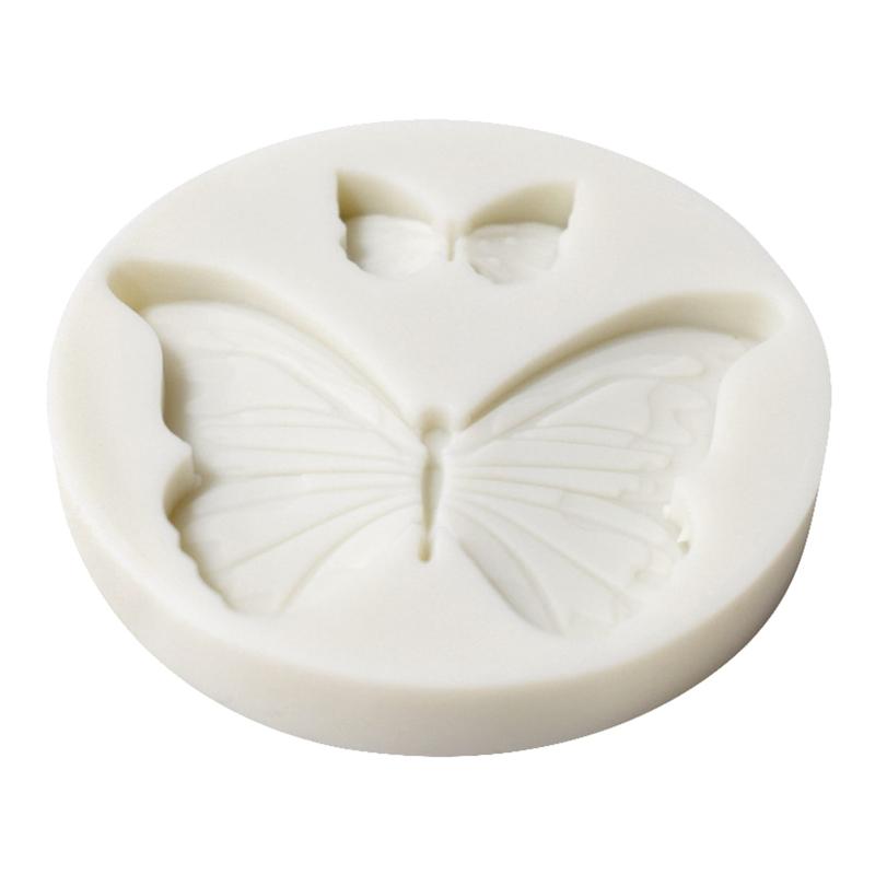 Fondant Moulds Chocolate Molds Baking Moulds 3D for Butterfly Shaped Silicone Material 2 Styles for Home Kitchen Baking
