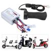 36V 350W Colorful Heads Electric Bicycle Controller and Lengthen Cable Throttle Grip Set