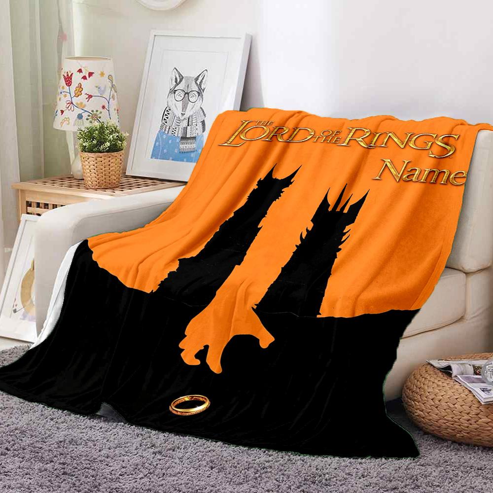 Custom Middleearth Adventure Soft Throw Blanket Flannel Blanket Warm Sofa Bed Camping home Decor Unique Christmas Gift C10367