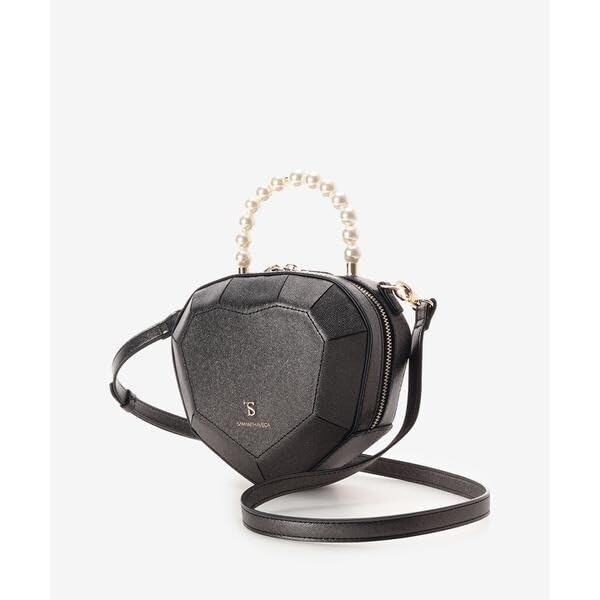 Samantha Vega Herz Perlen Schultertasche