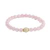 Juanyu Pink Crystal & Nephrite Jade Women's Bracelet