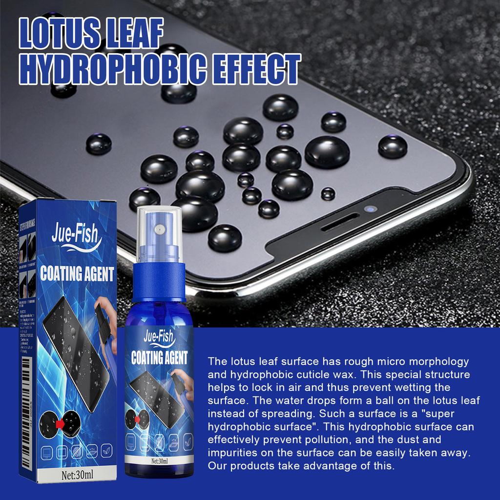 Nano Coating Screen Cleaning Agent for iPad Monitor Anti-Fingerprint Protective Glass Spray Polish Film Scratch Prevention for P