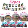 Star Waring Yoda Baby Theme Birthday Party Decoration Plate Napkin Cup Balloons Banner for Boys Favor Baby Shower Supplies Gifts
